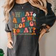 What Are We Doing Today Physical Education PE Teacher Women Women's Comfort Colors T-Shirt Pepper What Are We Doing Today Physical Education PE Teacher Women Women's Comfort Colors T-Shirt Pepper