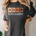 Educator Science Teacher Melanin Educator Science Women's Comfort Colors T-Shirt Pepper Educator Science Teacher Melanin Educator Science Women's Comfort Colors T-Shirt Pepper