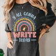 ELA English Teacher Women's Comfort Colors T-Shirt Pepper