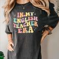 In My English Teacher Era Retro Back To School Literature Men Women Women's Comfort Colors T-Shirt Pepper