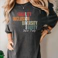 Equality Inclusion Diversity Equity Love Never Fails Teacher Women's Comfort Colors T-Shirt Pepper