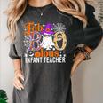 Fab Boo Lous Infant Teacher Halloween Costume Women's Comfort Colors T-Shirt Pepper