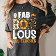 Faboolous ESL ESOL Teacher Spooky Teacher Halloween Costume For Men Women Women's Comfort Colors T-Shirt Pepper