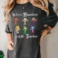 My Favorite Monsters Call Me Teacher Thank Mummy Vampire Bat Women's Comfort Colors T-Shirt Pepper My Favorite Monsters Call Me Teacher Thank Mummy Vampire Bat Women's Comfort Colors T-Shirt Pepper