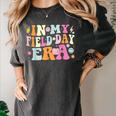 In My Field Day Era Teacher Kids Cute Groovy Field Day Women's Comfort Colors T-Shirt Pepper