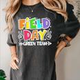 Field Day Green Team For Teacher Kids Field Day Games Women's Comfort Colors T-Shirt Pepper Field Day Green Team For Teacher Kids Field Day Games Women's Comfort Colors T-Shirt Pepper
