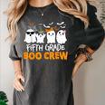 Fifth Grade Boo Crew Halloween Teacher Costume Women's Comfort Colors T-Shirt Pepper Fifth Grade Boo Crew Halloween Teacher Costume Women's Comfort Colors T-Shirt Pepper