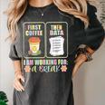First Coffee Then Data SPED Teacher Taking a Break Women's Comfort Colors T-Shirt Pepper First Coffee Then Data SPED Teacher Taking a Break Women's Comfort Colors T-Shirt Pepper