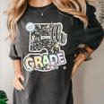 First Day Of Fifth Grade Composition Notebook Teacher Women's Comfort Colors T-Shirt Pepper First Day Of Fifth Grade Composition Notebook Teacher Women's Comfort Colors T-Shirt Pepper
