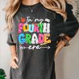 In My Fourth Grade Era 4th Grade Girl Teacher Back To School Women's Comfort Colors T-Shirt Pepper