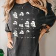 Fractions Math Teacher Ghost Math Halloween Humorous Women's Comfort Colors T-Shirt Pepper Fractions Math Teacher Ghost Math Halloween Humorous Women's Comfort Colors T-Shirt Pepper