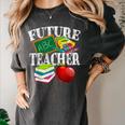 Future Teacher With Canyon And Book Teacher Men Women Girls Kids Women's Comfort Colors T-Shirt Pepper