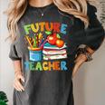 Future Teacher Costume For Kids Back To School Boy Girl Women's Comfort Colors T-Shirt Pepper