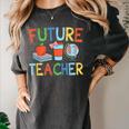 Future Teacher Costume For Kids Girls Boys Men Women Women's Comfort Colors T-Shirt Pepper