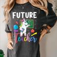 Future Teacher School Teacher Female Women's Comfort Colors T-Shirt Pepper Future Teacher School Teacher Female Women's Comfort Colors T-Shirt Pepper