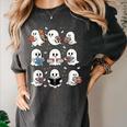 Ghosts With Books Library Halloween Men Women Kids Teacher Women's Comfort Colors T-Shirt Pepper Ghosts With Books Library Halloween Men Women Kids Teacher Women's Comfort Colors T-Shirt Pepper