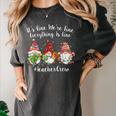 Gnome It's Fine I'm Fine Everything Is Fine Teacher Xmas Women's Comfort Colors T-Shirt Pepper Gnome It's Fine I'm Fine Everything Is Fine Teacher Xmas Women's Comfort Colors T-Shirt Pepper