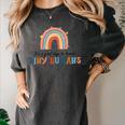 Good Day To Teach Tiny Humans Rainbow Teacher Women's Comfort Colors T-Shirt Pepper Good Day To Teach Tiny Humans Rainbow Teacher Women's Comfort Colors T-Shirt Pepper