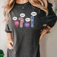 Grammar Teacher Wait What Stop It I Agree Humor Women's Comfort Colors T-Shirt Pepper