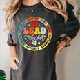 Groovy Lead Teacher Appreciation Back To School Women's Comfort Colors T-Shirt Pepper Groovy Lead Teacher Appreciation Back To School Women's Comfort Colors T-Shirt Pepper