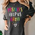 Growth Mindset Positive Back To School Teacher Student Women's Comfort Colors T-Shirt Pepper Growth Mindset Positive Back To School Teacher Student Women's Comfort Colors T-Shirt Pepper
