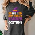Halloween Costumes For Teachers Tired Teacher Costume Tee Women's Comfort Colors T-Shirt Pepper Halloween Costumes For Teachers Tired Teacher Costume Tee Women's Comfort Colors T-Shirt Pepper