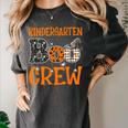 Halloween Kindergarten Boo Crew Kinder Teacher Student Women's Comfort Colors T-Shirt Pepper