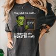 Halloween Monster Math Pun Teacher Humor Women's Comfort Colors T-Shirt Pepper Halloween Monster Math Pun Teacher Humor Women's Comfort Colors T-Shirt Pepper