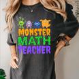 Halloween Monster Math Teacher Men Women Women's Comfort Colors T-Shirt Pepper Halloween Monster Math Teacher Men Women Women's Comfort Colors T-Shirt Pepper