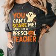 Halloween Preschool Teacher You Can't Scare Me Im A Teacher Women's Comfort Colors T-Shirt Pepper Halloween Preschool Teacher You Can't Scare Me Im A Teacher Women's Comfort Colors T-Shirt Pepper