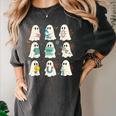 Halloween Science Teacher Student Ghost Laboratory Men Women Women's Comfort Colors T-Shirt Pepper Halloween Science Teacher Student Ghost Laboratory Men Women Women's Comfort Colors T-Shirt Pepper