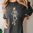 Halloween Skeleton Tap Dance Ballet Dance Teacher Women's Comfort Colors T-Shirt Pepper Halloween Skeleton Tap Dance Ballet Dance Teacher Women's Comfort Colors T-Shirt Pepper
