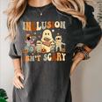 Halloween SLP Sped Teacher Groovy Inclusion Isn't Scary Women's Comfort Colors T-Shirt Pepper Halloween SLP Sped Teacher Groovy Inclusion Isn't Scary Women's Comfort Colors T-Shirt Pepper
