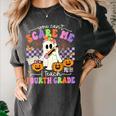 Halloween Teacher You Can't Scare Me I Teach Fourth Grade Women's Comfort Colors T-Shirt Pepper
