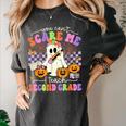 Halloween Teacher You Can't Scare Me I Teach Second Grade Women's Comfort Colors T-Shirt Pepper