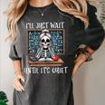 Halloween Teacher I'Ll Just Wait Until It's Quiet Women Women's Comfort Colors T-Shirt Pepper