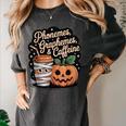 Halloween Teacher Phonemes Graphemes Caffeine Coffee Lover Women's Comfort Colors T-Shirt Pepper Halloween Teacher Phonemes Graphemes Caffeine Coffee Lover Women's Comfort Colors T-Shirt Pepper