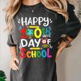 Happy 100th Day Of School 100 Days Of School Teacher Student Women's Comfort Colors T-Shirt Pepper Happy 100th Day Of School 100 Days Of School Teacher Student Women's Comfort Colors T-Shirt Pepper