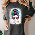 Happy Fri-Yay Friday Teacher Life Happy Friday Women's Comfort Colors T-Shirt Pepper Happy Fri-Yay Friday Teacher Life Happy Friday Women's Comfort Colors T-Shirt Pepper