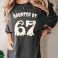 Haunted By 67 Teacher Halloween 6 7 Shirt Women's Comfort Colors T-Shirt Pepper