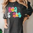 Head Start Team Homeschool Teacher Headstart Back To School Women's Comfort Colors T-Shirt Pepper