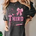Hello Third Grade First Day Of School Coquette Teacher Girl Women's Comfort Colors T-Shirt Pepper Hello Third Grade First Day Of School Coquette Teacher Girl Women's Comfort Colors T-Shirt Pepper