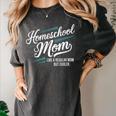 Homeschool Life Homeschool Mom Homeschool Dad Teacher Kids Women's Comfort Colors T-Shirt Pepper