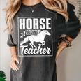 Horse Riding Teacher Rider Lover Equestrian Men Women Kids Women's Comfort Colors T-Shirt Pepper Horse Riding Teacher Rider Lover Equestrian Men Women Kids Women's Comfort Colors T-Shirt Pepper