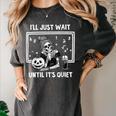 I'Ll Just Wait Until It's Quiet Halloween Teacher Mom Women's Comfort Colors T-Shirt Pepper I'Ll Just Wait Until It's Quiet Halloween Teacher Mom Women's Comfort Colors T-Shirt Pepper