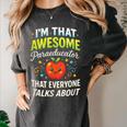 I'm That Awesome Paraeducator Teacher Women's Comfort Colors T-Shirt Pepper I'm That Awesome Paraeducator Teacher Women's Comfort Colors T-Shirt Pepper