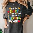 I'm Not Short I'm A Pre-K Teacher Size Back To School Women's Comfort Colors T-Shirt Pepper I'm Not Short I'm A Pre-K Teacher Size Back To School Women's Comfort Colors T-Shirt Pepper