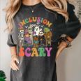 Inclusion Isnt Scary Halloween Skeleton Ghost Sped Teacher Women's Comfort Colors T-Shirt Pepper Inclusion Isnt Scary Halloween Skeleton Ghost Sped Teacher Women's Comfort Colors T-Shirt Pepper
