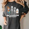 Inclusion Isn't Scary SLP Halloween Costume Sped Teacher Women's Comfort Colors T-Shirt Pepper