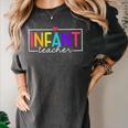 Infant Teacher Daycare Provider Childcare Teacher Women's Comfort Colors T-Shirt Pepper